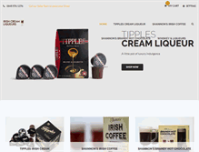 Tablet Screenshot of irishcreamliqueurs.com